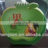 Stylish High Quality Apple Shaped Desk Calendar for Hot Sale