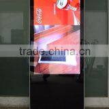 46inch Floor Stand Hotel Advertising Display / All in One Touch Screen Kiosk