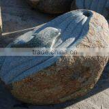 Boulder Fish Carving