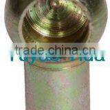 16-20mm Yellow Zinc Plated Metal Ball Socket Connector With M8