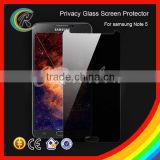 Hot sale electric privacy glass film for samsung galaxy note 5 glass protector