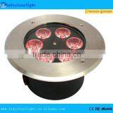 DC24V RGB LED Inground Light 3-in-1 DMX Addressable Park Underground Light Wholesale