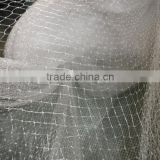 Soft shiny fishing net with white color in top-scale selling