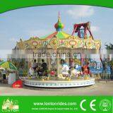 Fun Fair Equipment for Sale Electric Fiberglass Carousel Horses for Sale thumbnail-1
