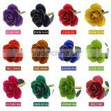 24K Gold Dipped Plated Trimmed Real Flower Rose Decorative thumbnail-2