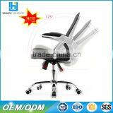Q073E Best Choice Plastic Mesh Chair Mid Back Swivel Gas Lift Ergonomic Mesh Meeting Chair With Flip-up Arms thumbnail-5