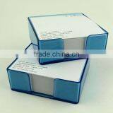 Recycled Material Cover Customizable Sticky Note With Holder