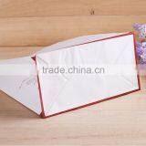 Wholesale Food Shopping Bags, Cheap White Paper Bag thumbnail-4