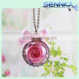 New Products Natural Preserved Rose Car Hangings Wholesale