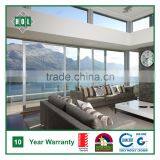 Aluminum Sliding Door 4 Sash for Balcony Villa, Clear Glass thumbnail-1