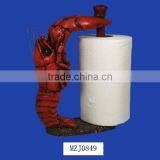 Unique Design Polyresin Toilet Paper Towel Holder thumbnail-1