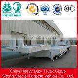 Multi Axle Hydraulic Low Bed Trailer for Carrying Crane/excavator/tractor thumbnail-3