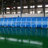 Steel Frame Above Ground Rectangular 4m SWIMMING POOL Filter Pump Mobile Swimming Pool thumbnail-4