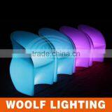 Leisure Modern Restaurant Glow LED Light Chair thumbnail-6