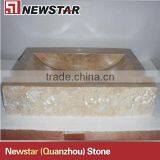 2013 New Beige Marble Square Sink Design thumbnail-1