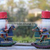 Resin Nutcracker Soldier Toy Christmas Decoration Rocking Horse thumbnail-6