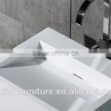 Acrylic Solid Surface Corian New Design Hote Bathroom Basin Stand thumbnail-4