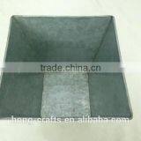 2016 Lavender Design Paper Decal Metal Square Flower Pot for Garden thumbnail-6