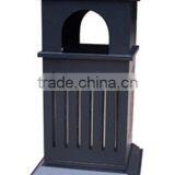Arlau Steel Iron Square Garbage Bin thumbnail-4