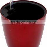 Cylinder Self Watering Planter Flower Pot Home Office Garden Water Level Indicator thumbnail-3