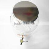 Nice Glass Orange Juice Dispenser Big Drinking 32 oz Storage Mason Jar thumbnail-3