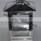 Peaked Roof Metal Lantern thumbnail-2