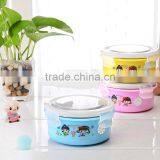 1000ml Portable Lovely Kids Stainless Steel Food Warmer With Lid thumbnail-2