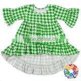 New Style FAUX SUEDE Material Girls Tops Wholesale Children Ruffle Girls Shirts thumbnail-2