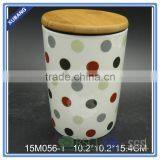 Promotion Colorful Small Airtight Ceramic Spice Jar thumbnail-2