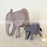 2017 Felt Mother and Baby Elephants Decoration Made in China