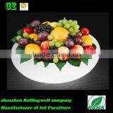 Led Waterproof Decorative Fruit Plate PE Decorative Plastic Fruit Container thumbnail-2