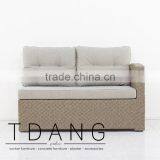 Belvedere Left Hand Bench - Vietnam Wicker Furniture - Outdor Conversation Furniture thumbnail-1