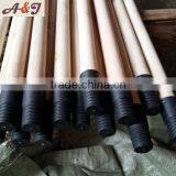 Natural Wooden Broom Handle 22mm thumbnail-2