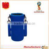 2018 The World Cup Neoprene Water Cup Holder With Adjustable Shoulder Strap thumbnail-2