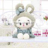 China Wholesale Cheap Farm Animal Toys Stuffed Toy Rabbit Wholesale thumbnail-4