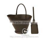 Fireplace Accessories Matt Black Metal Coal Bucket thumbnail-3