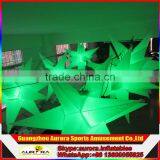 Hot Sale 3m Inflatable Hanging Led Lighting Stars With Led Light