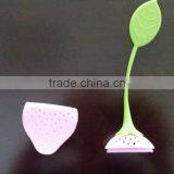 FDA and LFGB Approved Food Grade Dish-washer Silicone Tea Infuser , Custom Cheap Silicone Tea Infuser Wholesale thumbnail-3
