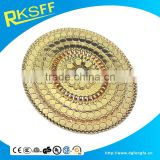 Fashionable Metal gold big belt buckle factory price