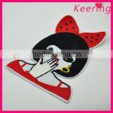 Professional Embroidery Patch With Flower for Clothing WPHA-305 thumbnail-2