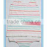 Seamless Women's Underwear Sets With Stripe thumbnail-1