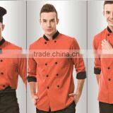 Oem Kitchen Cotton Chef Coat Uniform Direct Supplier thumbnail-1