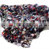 CX-D-51 Competitive Price New Design High Quality Real Fox Fur Blanket Wholesale Blanket thumbnail-1