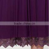 Women's Double V-neck Lace Sweep Backless Night Party Cocktail Dress thumbnail-3