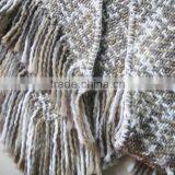 Designer Acrylic Knitted Winter Shawl thumbnail-3