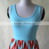 MGOO Top Selling OEM/ODM Wholesale Stock Women Printed Maxi Dress Ladies African Long Dress Bohemian Maxi Clothing Z589 thumbnail-3