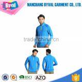 Wholesale Half Zip T-shirt Long Sleeve Breathable Sportwear With Zip For Men And Women thumbnail-3