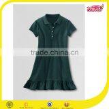2016 Clever and Beautiful Kids School Uniforms Sports Dress Model Polo Dress thumbnail-2