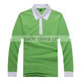 China Factory Latest Fashion Electronic Blank Long Sleeve Polo T-shirt Custom thumbnail-2