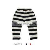 Hotsales! High Quality Infant 100 Cotton Girls Strip Baby Pants thumbnail-3